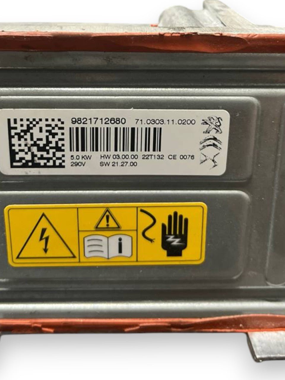 Radiatore Riscaldamento Batterie Peugeot 308 III 1.6 Hybrid / Benzina (2021>) cod: 9821712680