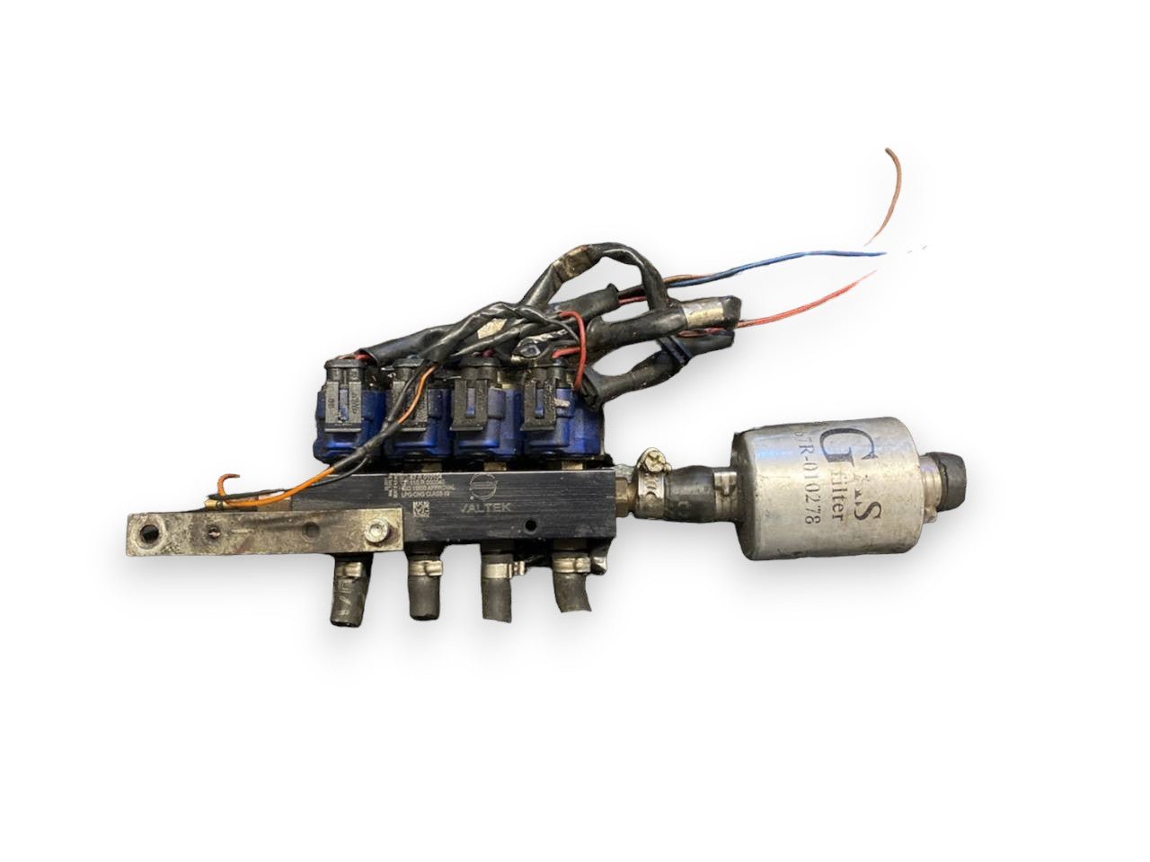 Rail Flauto iniettori Gpl impianto Valtek cod: 67r010104 - 110r000040