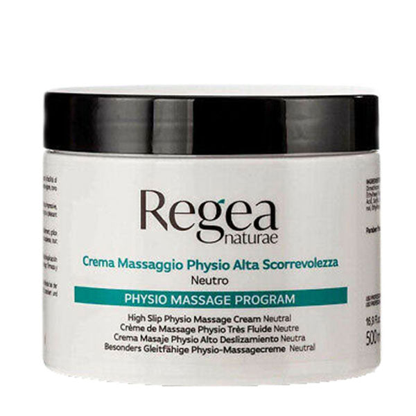 REGEA CREMA MASSAGGIO PHYSIO ALTA SCORREVOLEZZA NEUTRO 500ML - BIBA-RICAMBI