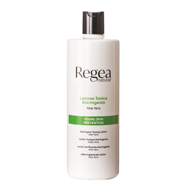 REGEA LOZIONE TONICA ASTRINGENTE ALOE VERA YOUNG SKIN 500 ML - BIBA-RICAMBI