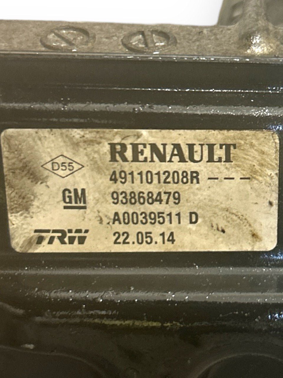 Renault Trafic III 1.6 Diesel (2014 > ) cod.491101208R Pompa Servosterzo Elettrica