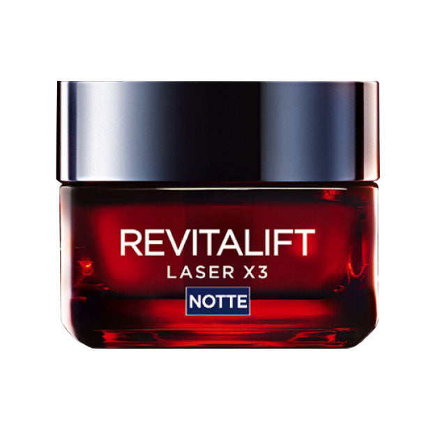 L'OREAL REVITALIFT LASER X3 CREMA MASCHERA ANTI-ETA' NOTTE 50 ML - BIBA-RICAMBI