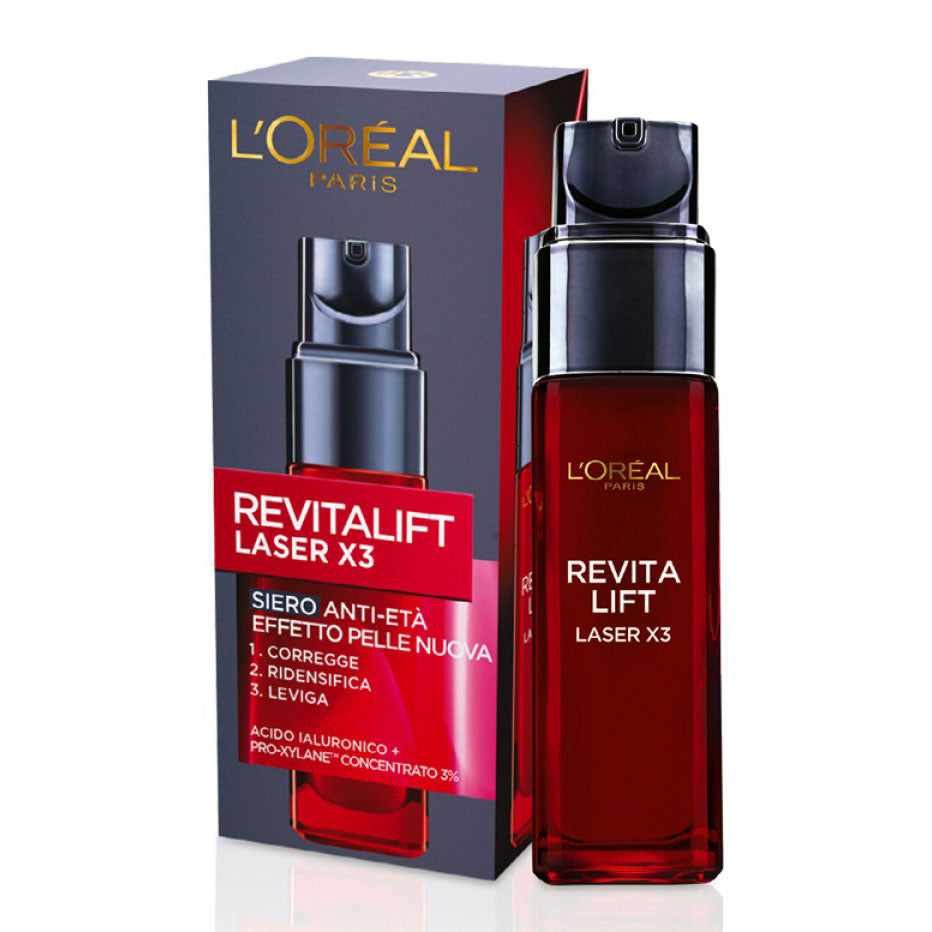 L'OREAL REVITALIFT LASER X3 SIERO ANTI-ETA' 30 ML - BIBA-RICAMBI