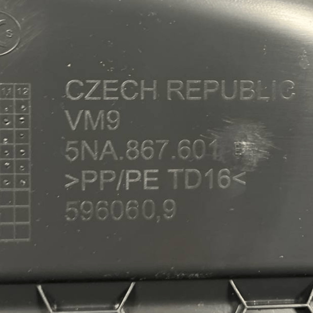 Rivestimento Bagagliaio posteriore Volkswagen Tiguan AD (2016 al 2024) cod: 5NA867601