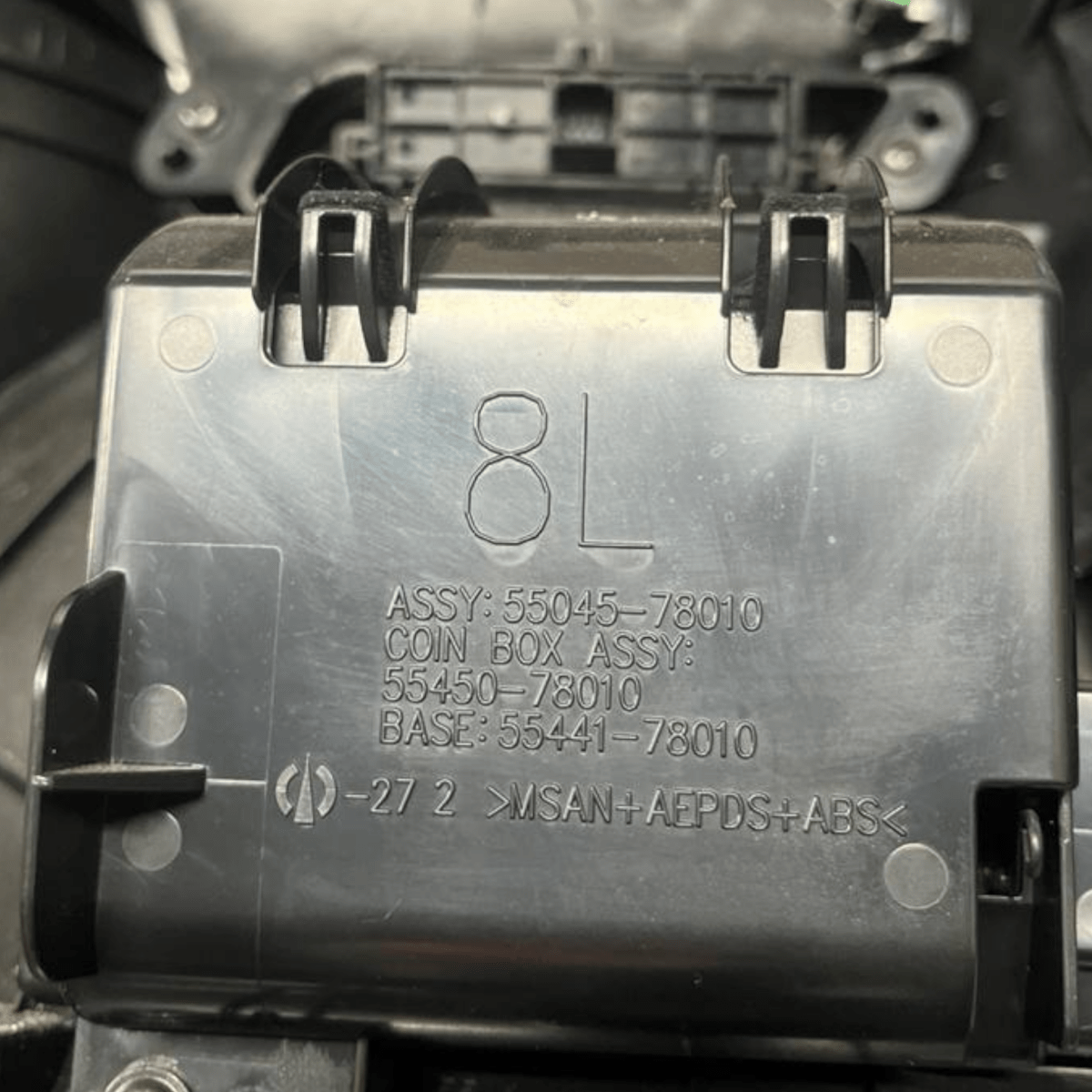 Rivestimento Cruscotto inferiore sinistro (sx)  Lexus NX II (2021 -) cod: 55450-78010
