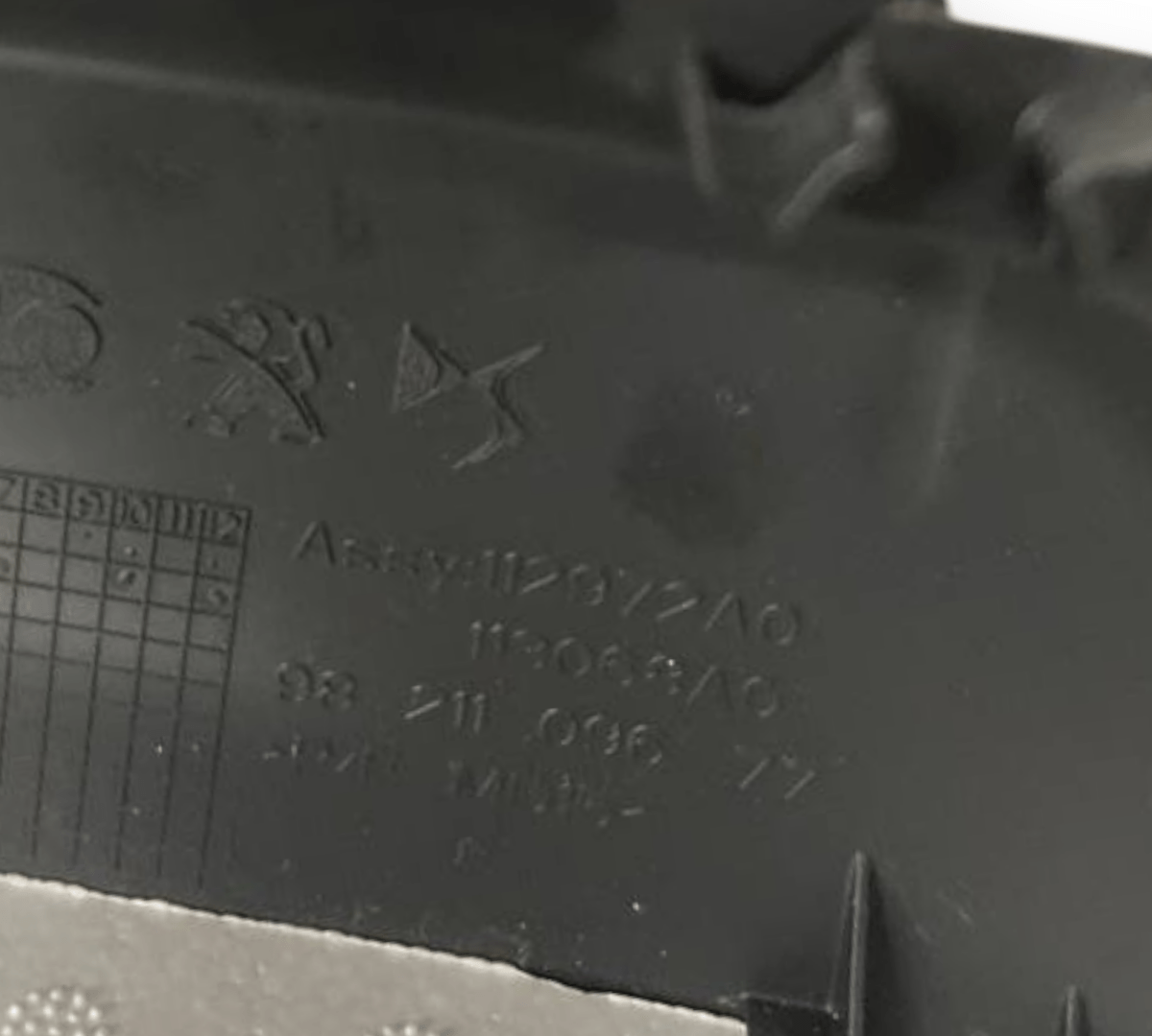 Rivestimento inferiore Piantone Sterzo DS7 Crossback (2017 -) cod: 98211096