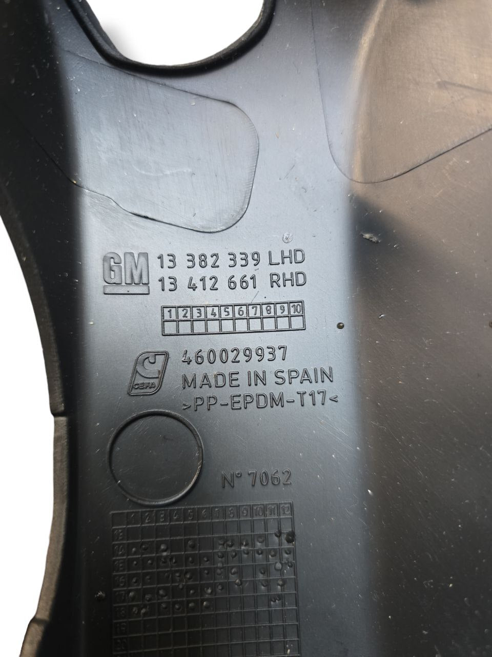 Rivestimento / Modanatura Piantone Di Sterzo Opel Corsa E ( 2014 - 2019 ) Cod : 13382339