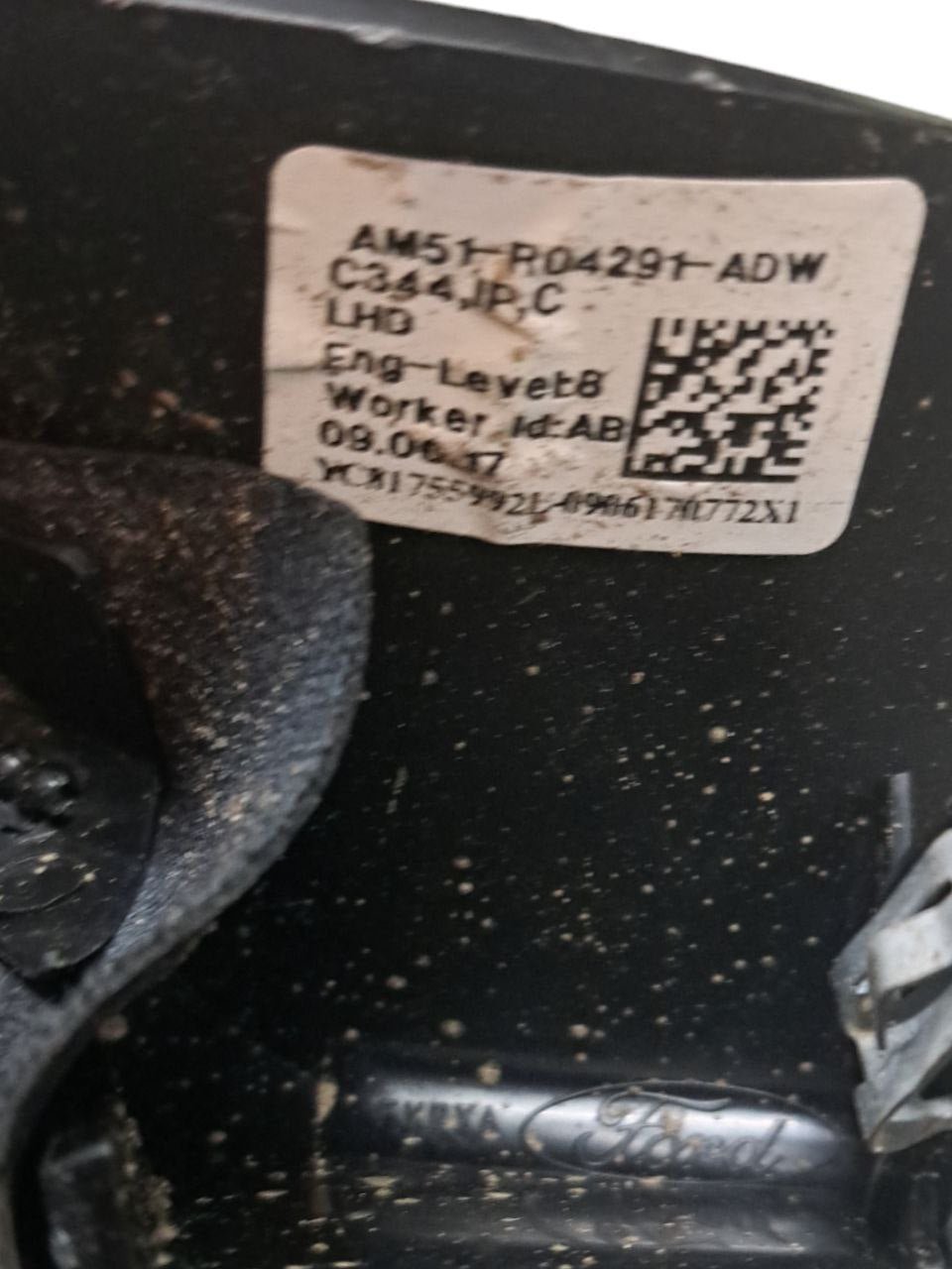 Rivestimento / Modanatura superiore piantone sterzo Ford Kuga (2018) COD:AM51R04291ADW