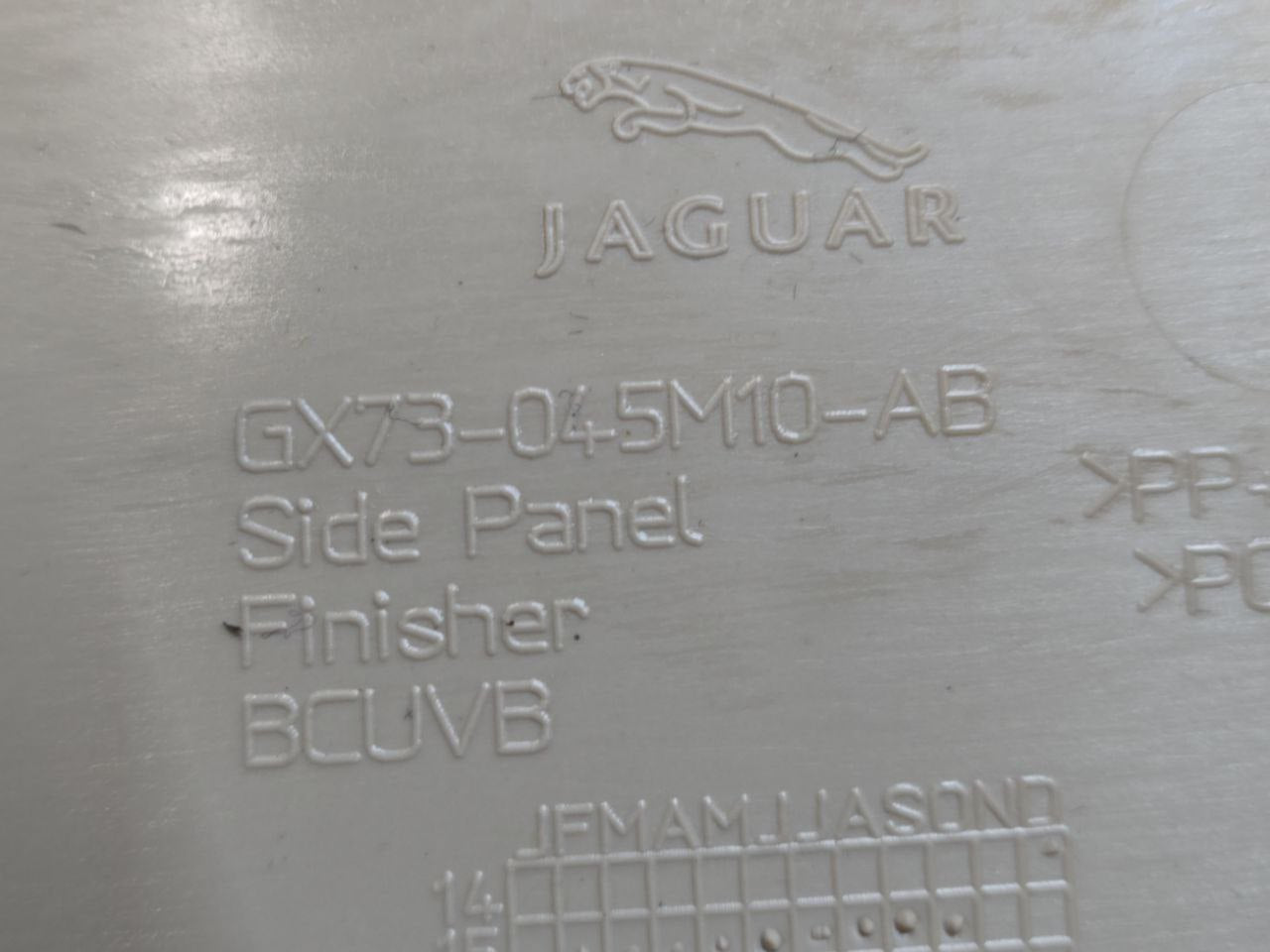 Rivestimento / Modanatura Tunnel Centrale Lato Destro Jaguar XF X260 ( 2015 > ) Cod : GX73-045M010-AB