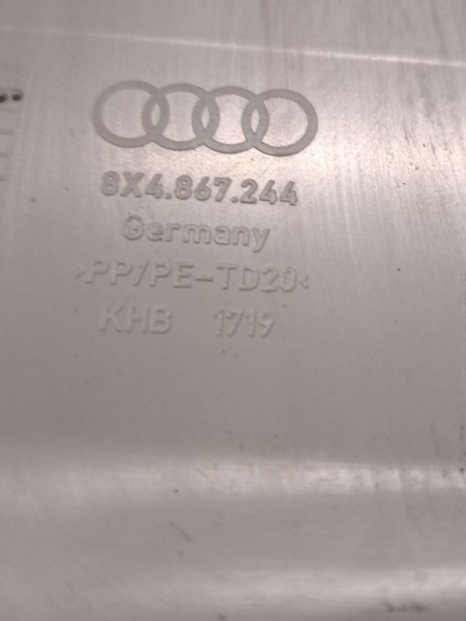 Rivestimento montante superiore destro Audi A1 8X (2010 - 2018) COD:8X4867244