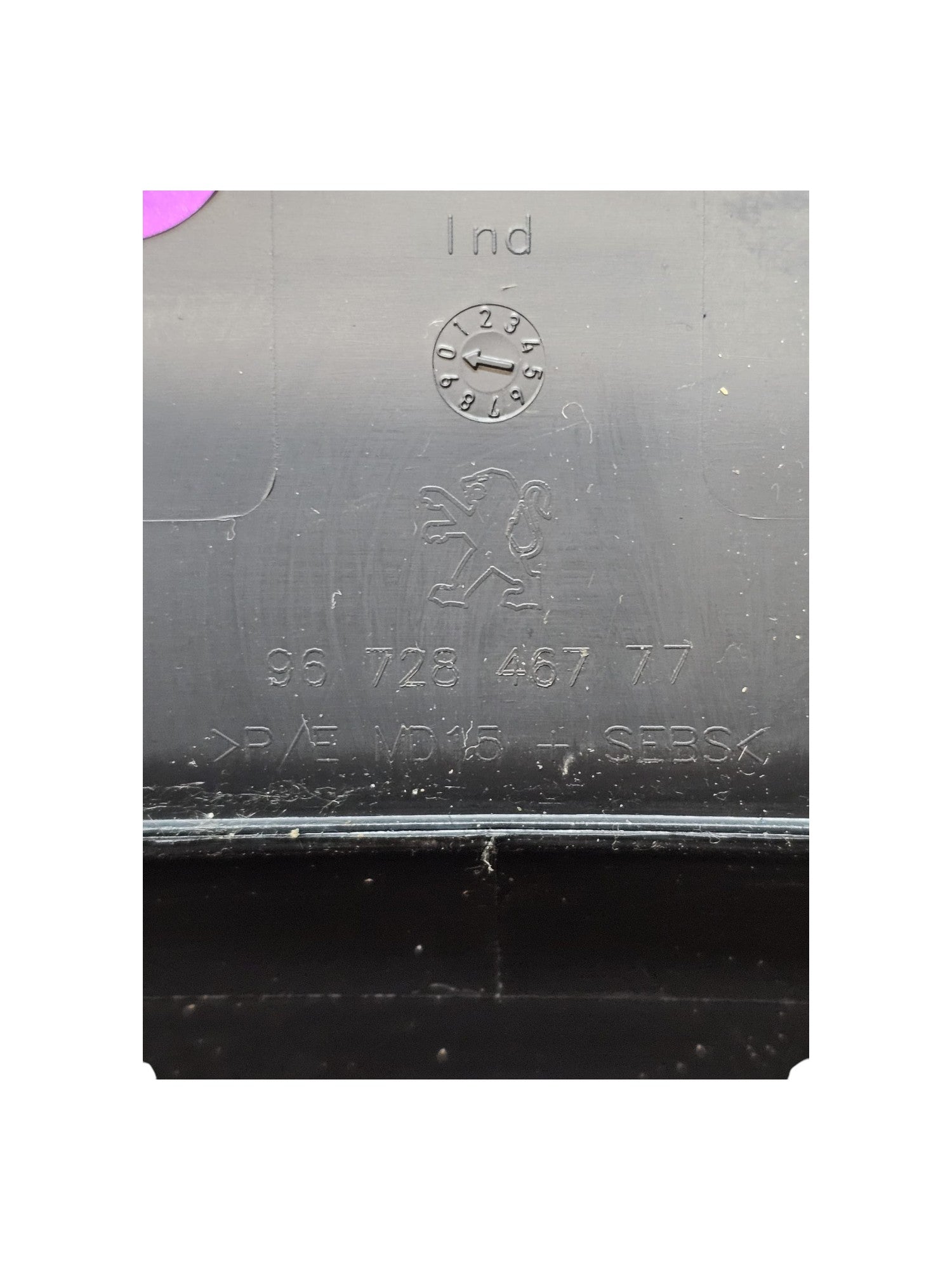Rivestimento Superiore Piantone Sterzo Peugeot 208 I Cod:9672846777 (2012-2019)