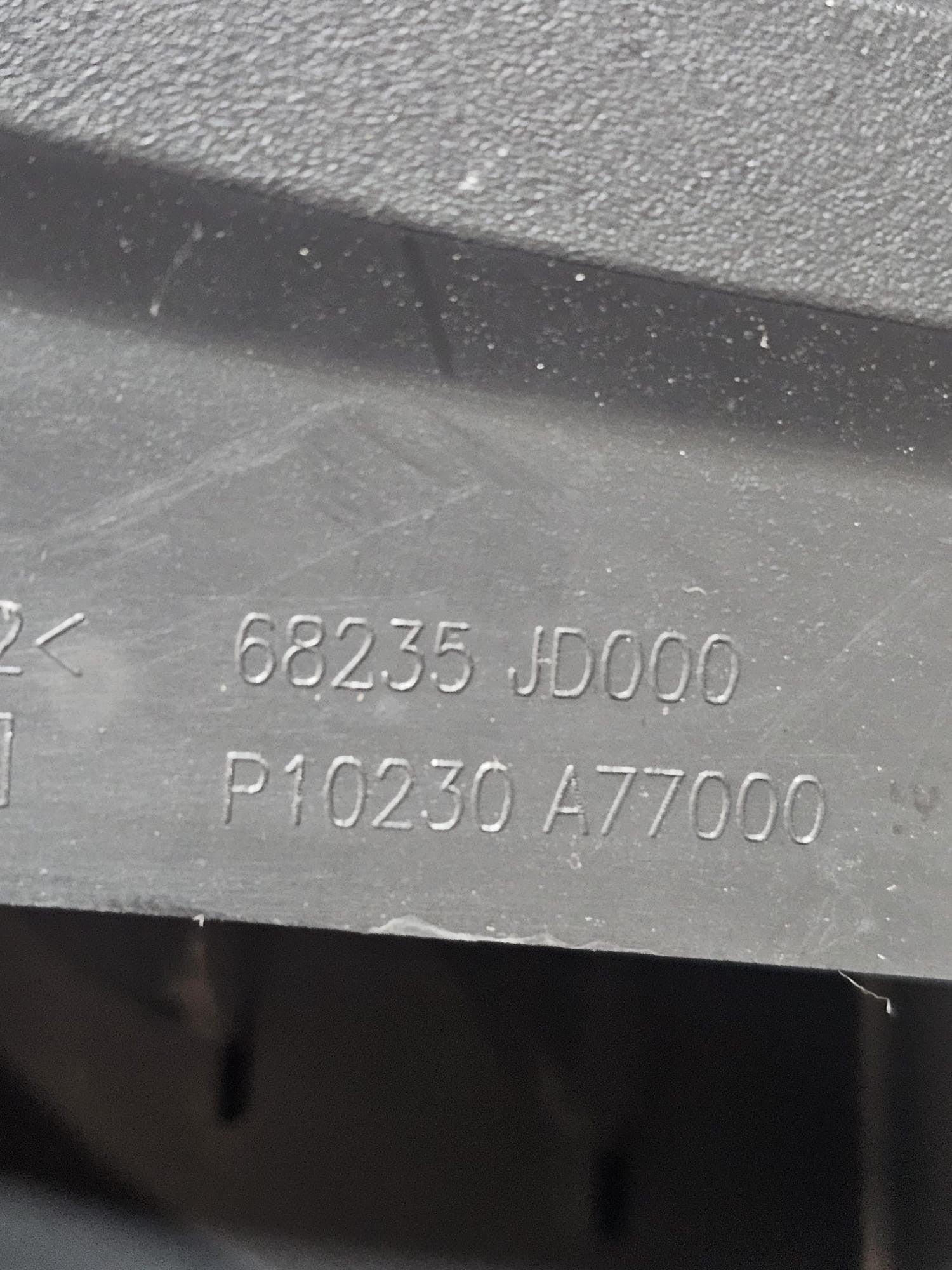Rivestimento Superiore Quadro Strumenti Nissan Qashqai J10 Cod:68235JD000 (2006-2014)