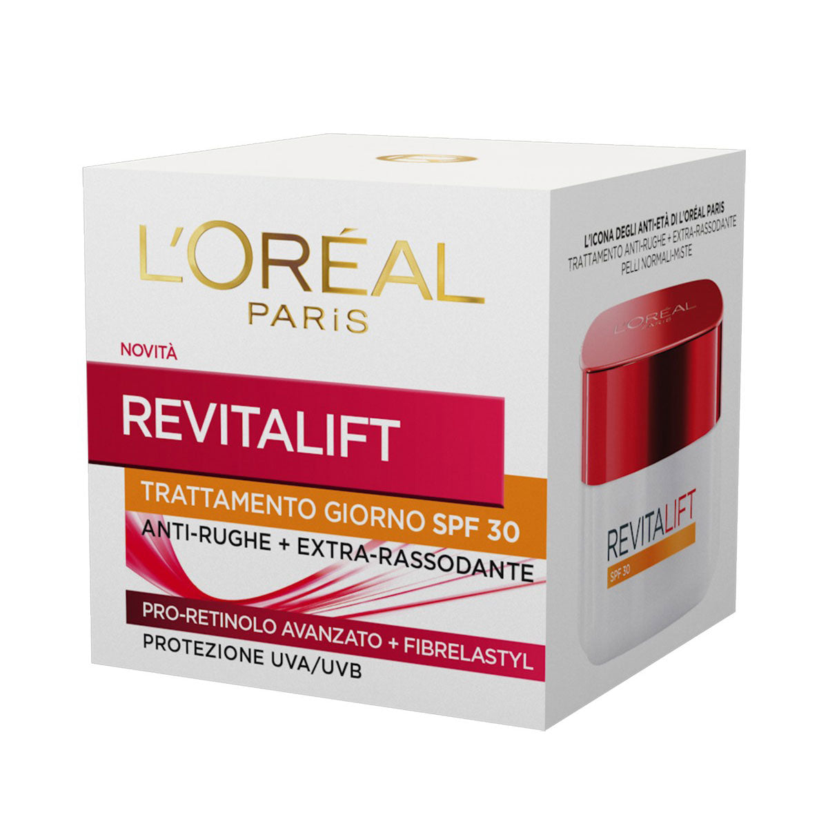 L'OREAL REVITALIFT TRATTAMENTO GIORNO SPF 30 50 ML - BIBA-RICAMBI