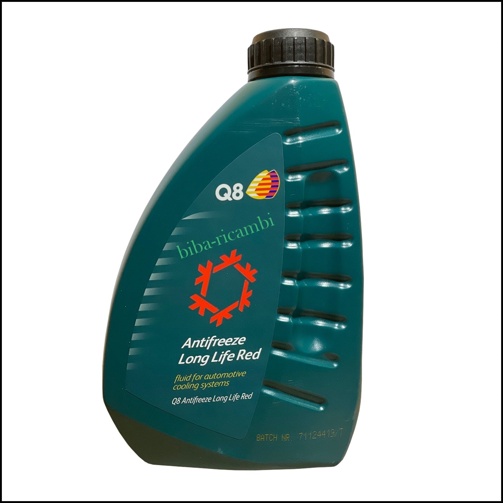 X. Antigelo Puro Concentrato Q8 Antifreeze Colore Red Rosso (1000ml) BIBA-RICAMBI