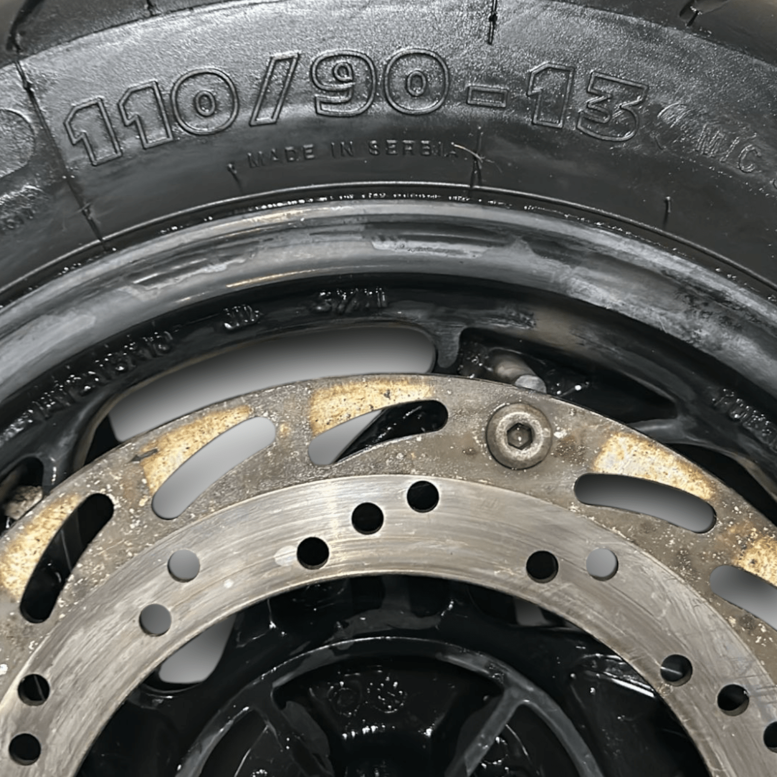 Ruota Anteriore Sym Joyride 200 (110/90-13) cod:E49076 (2007)