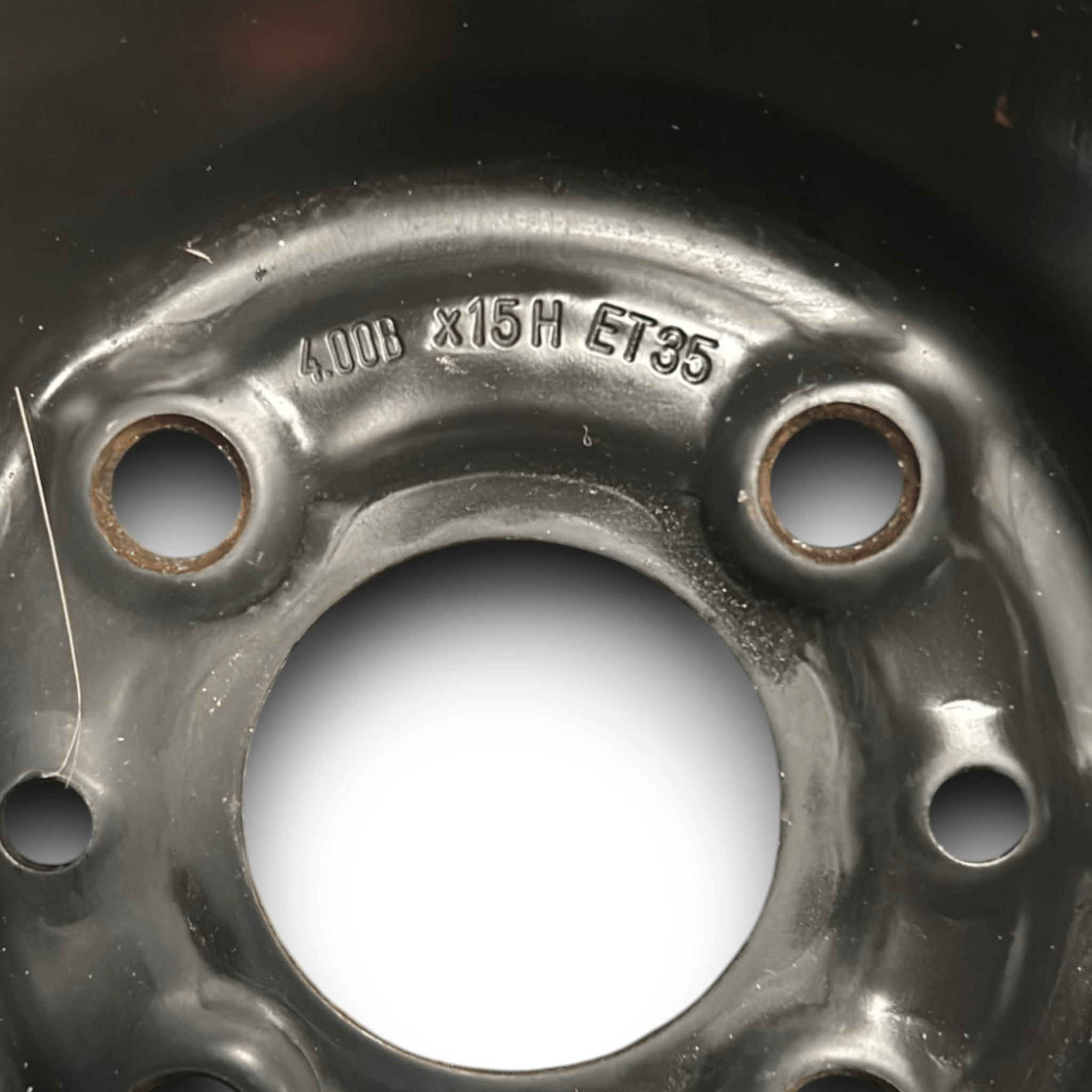Ruota / Ruotino Di Scorta Nero Raggio 15 lancia Delta (2008 > 2014) cod:00517645070 125/90 r15