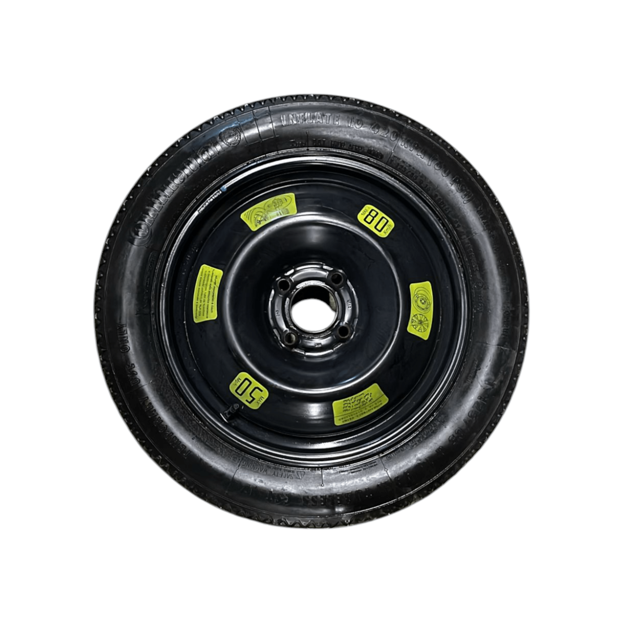 Ruota / ruotino di scorta  Peugeot 2008 / 3008 (2009-2016)  125 / 85  R16 - BIBA-RICAMBI