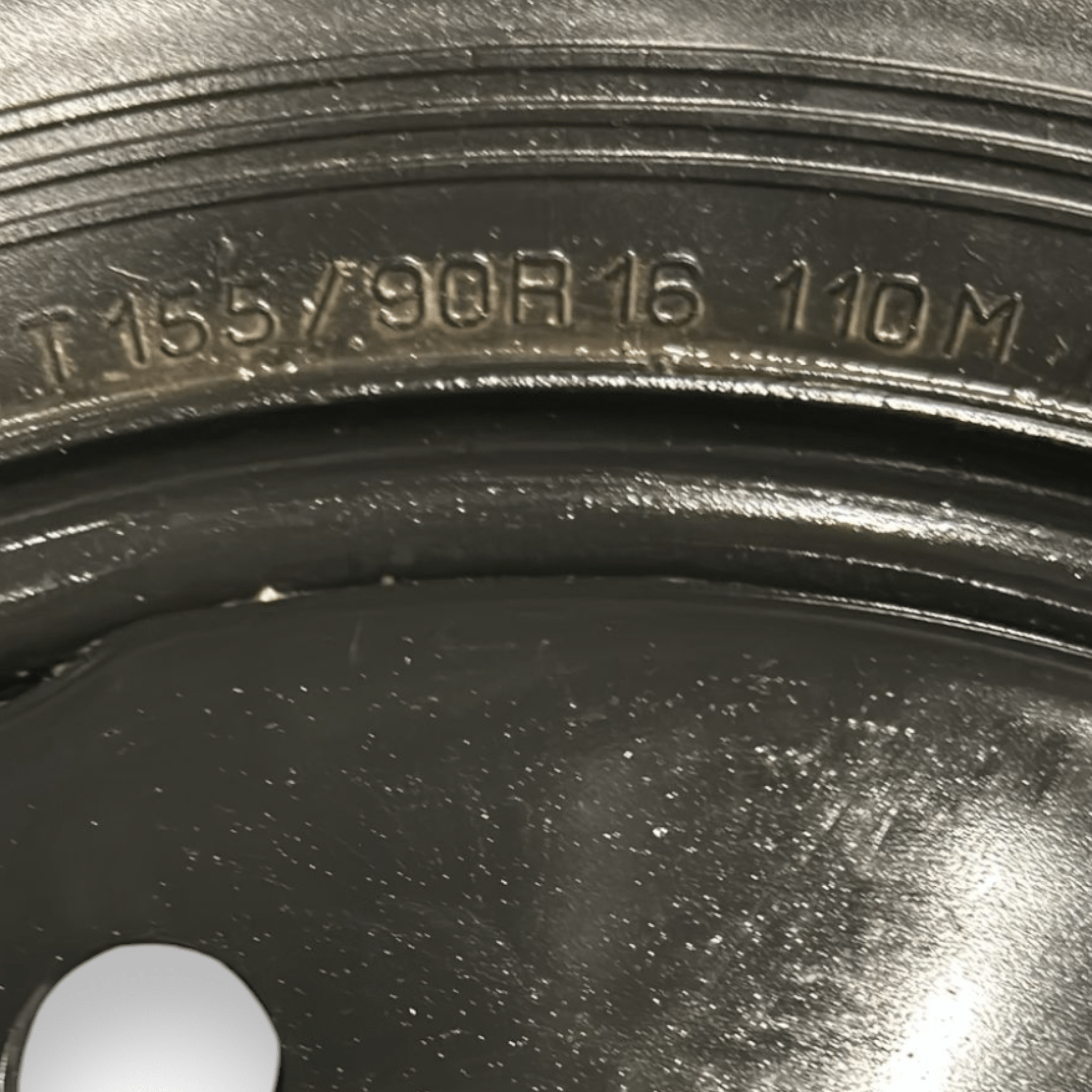 Ruota / Ruotino Nero Raggio 16 Opel Antara (2006 > 2015) 155 / 90 r16