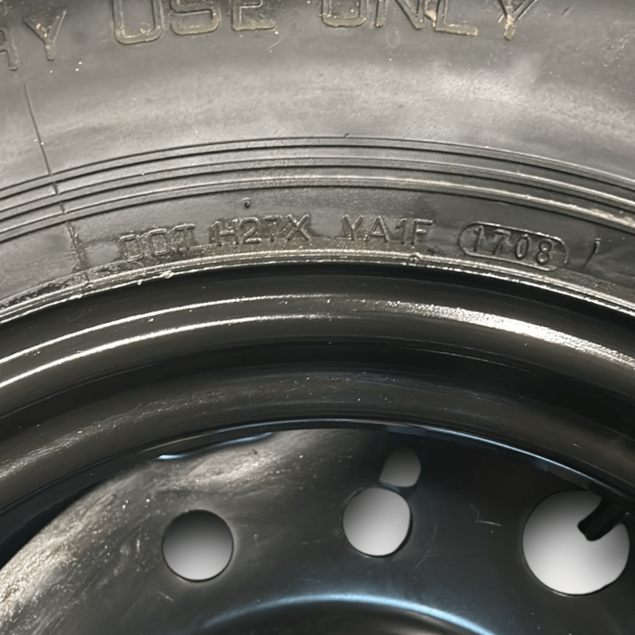 Ruota / Ruotino Nero Raggio 16 Opel Antara (2006 > 2015) 155 / 90 r16