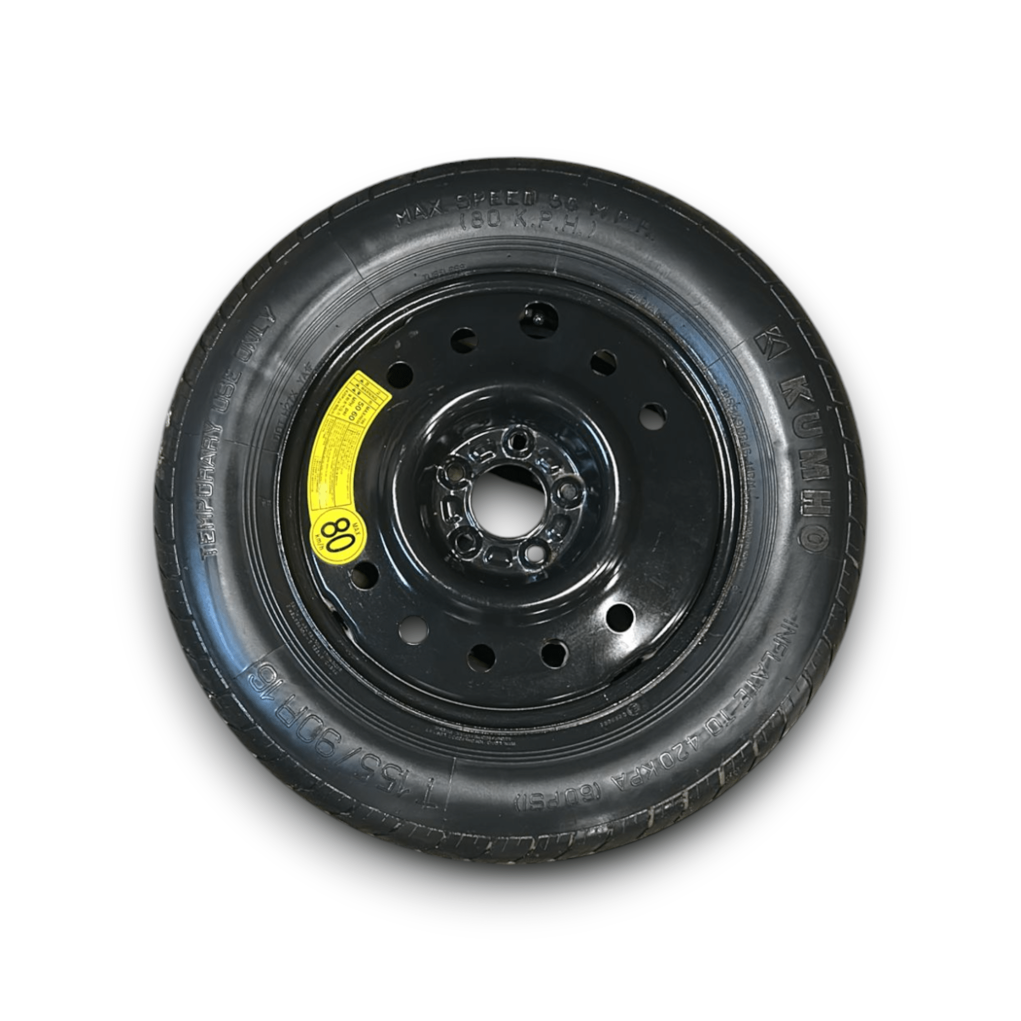Ruota / Ruotino Nero Raggio 16 Opel Antara (2006 > 2015) 155 / 90 r16