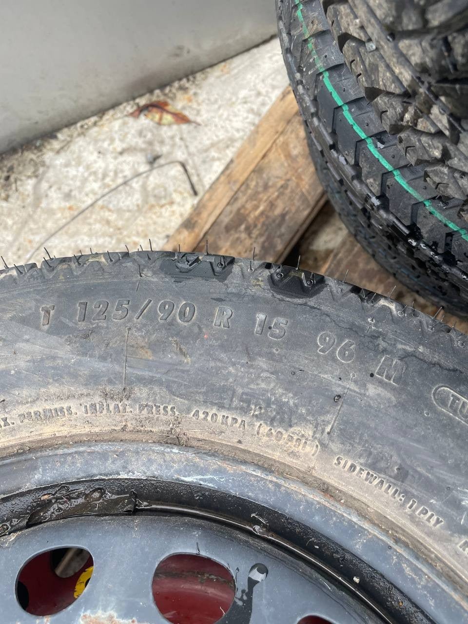 Ruotino di scorta Lancia Lybra 125/90 r15