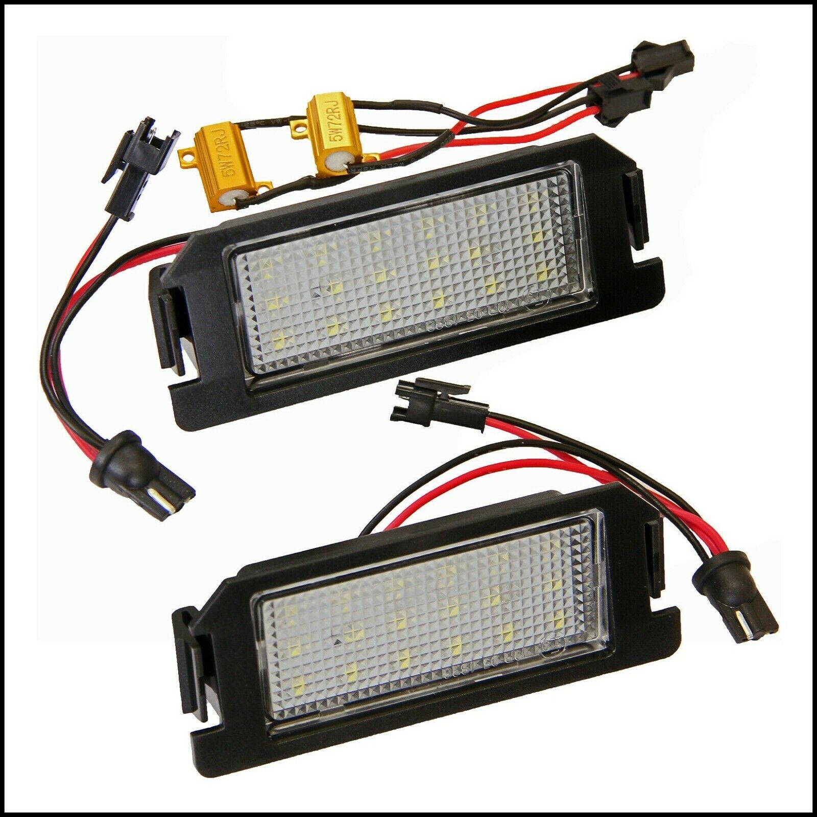 Lampadine Placchette Luci Targa Led Specifiche Per KIA Soul II dal 2014> BIBA-RICAMBI