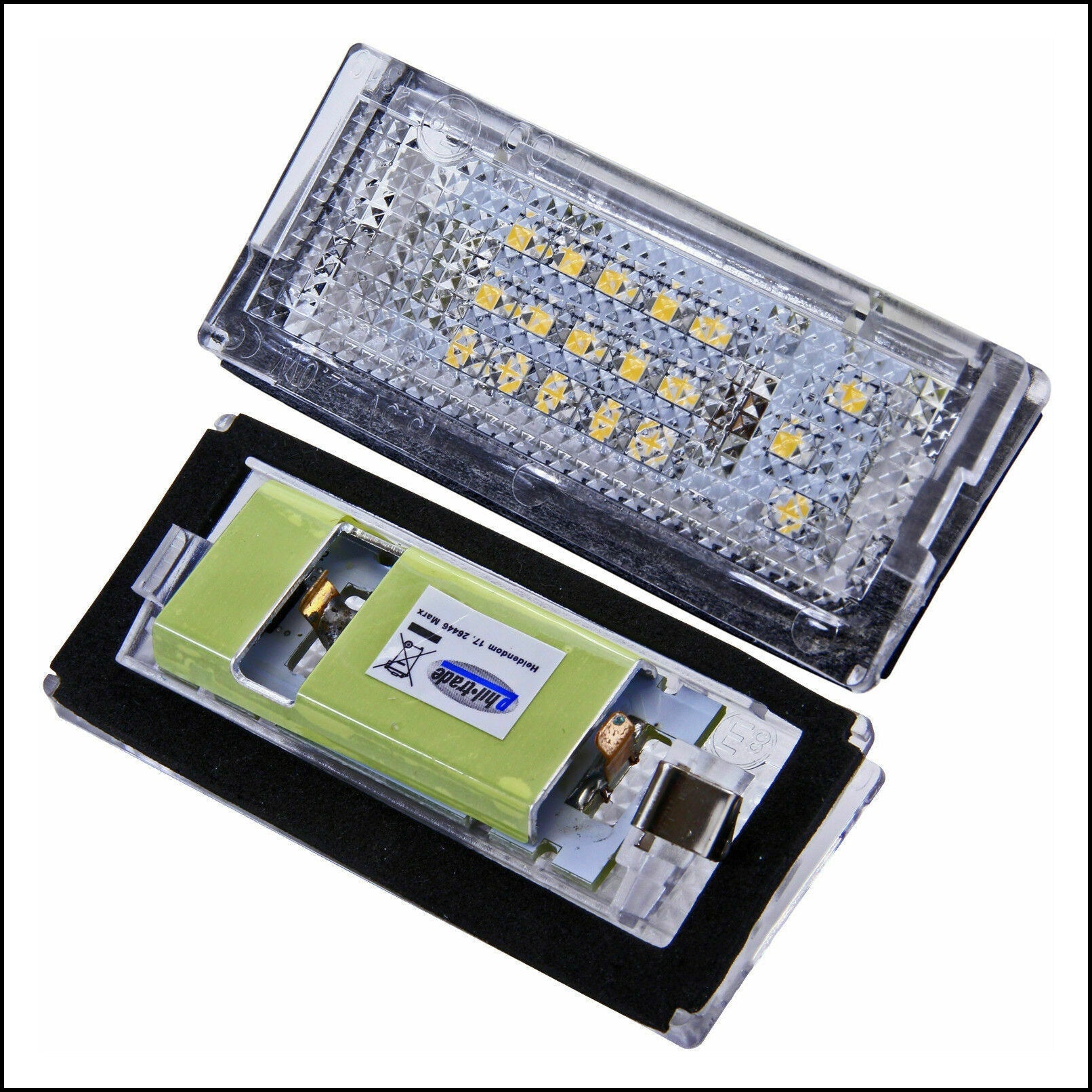 Lampadine Placchette Luci Targa Led Specifiche BIBA-RICAMBI