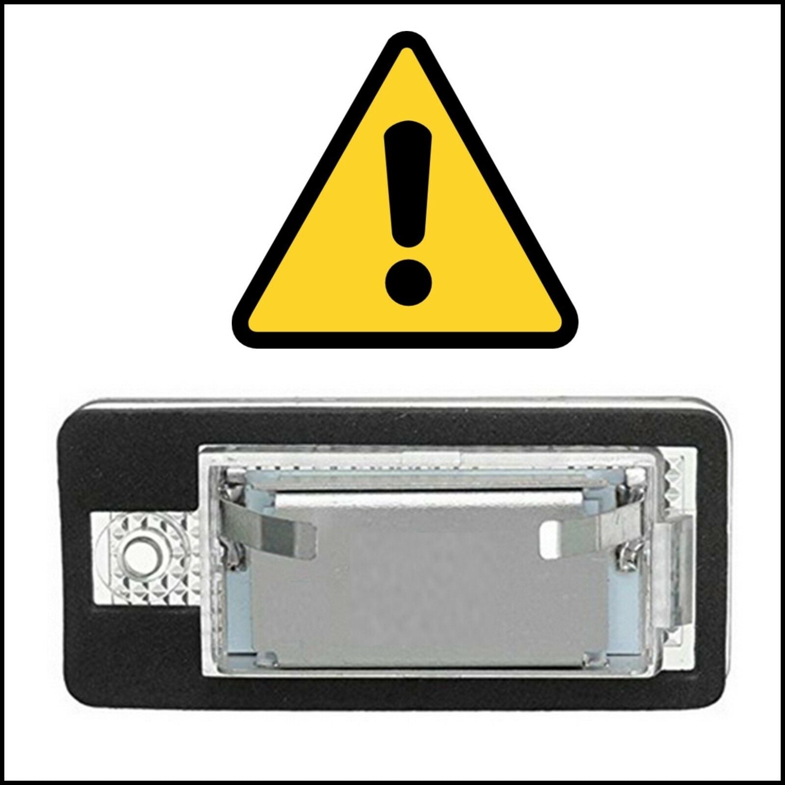 Lampadine Placchette Luci Targa Led Specifiche Adattabile Audi A6 III dal 2004-2011 BIBA-RICAMBI