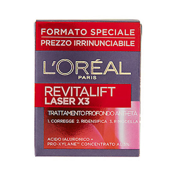 L'OREAL REVITALIFT LASER X3 TRATTAMENTO PROFONDO ANTI ETA 15 ML - BIBA-RICAMBI