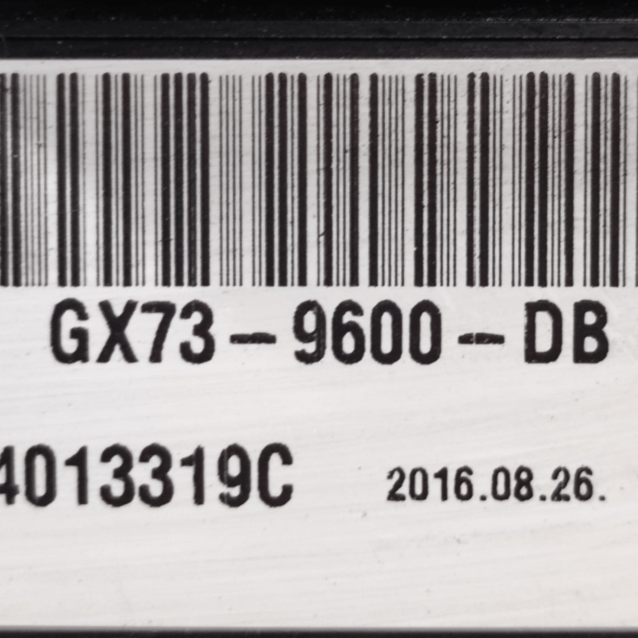 Scatola filtro aria / Box filtro Jaguar F-Pace 2.0 Diesel COD: GX739600DB (2016>)