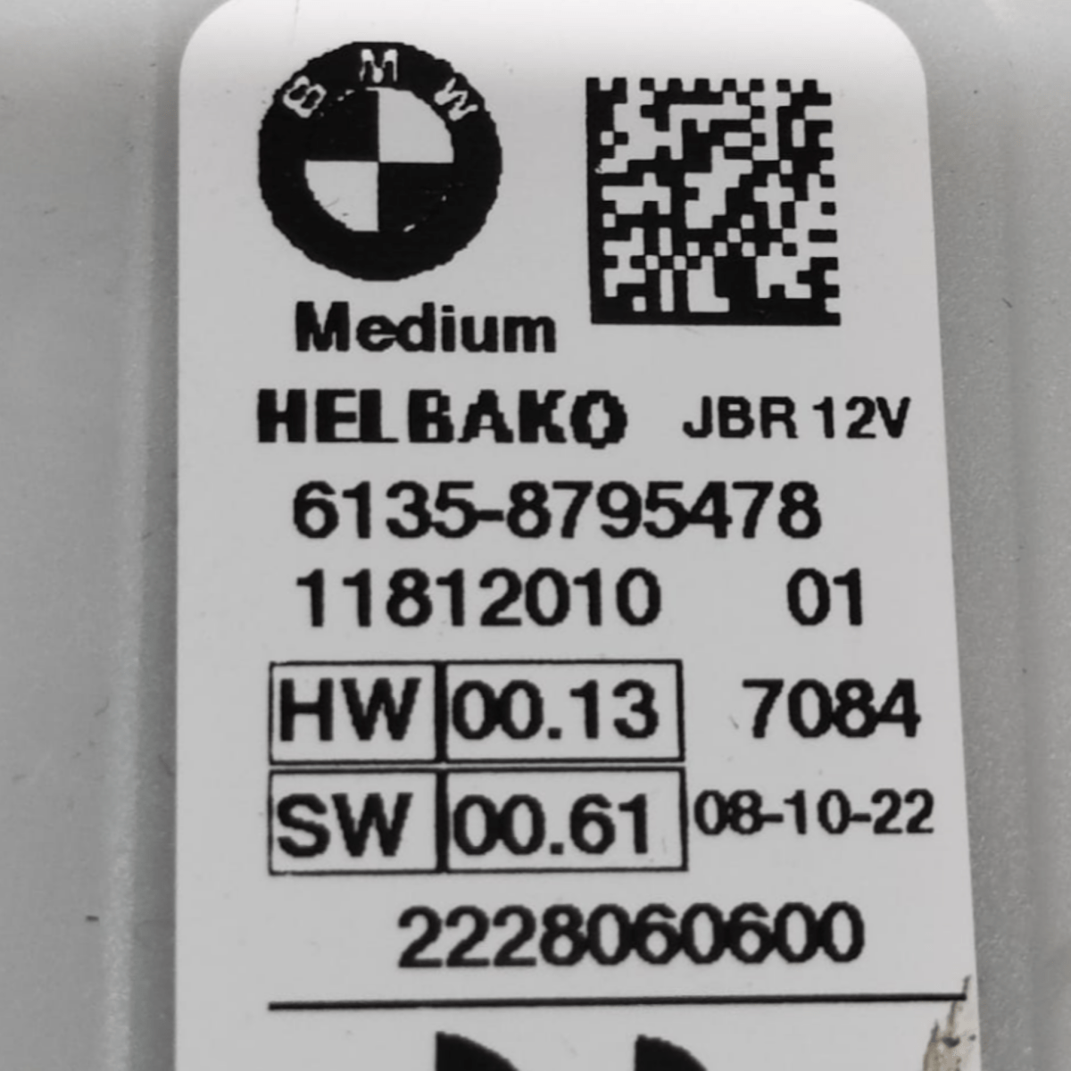 Scatola fusibili bmw x3 g01 2.0 diesel cod: 61358795478 (2017-2024)