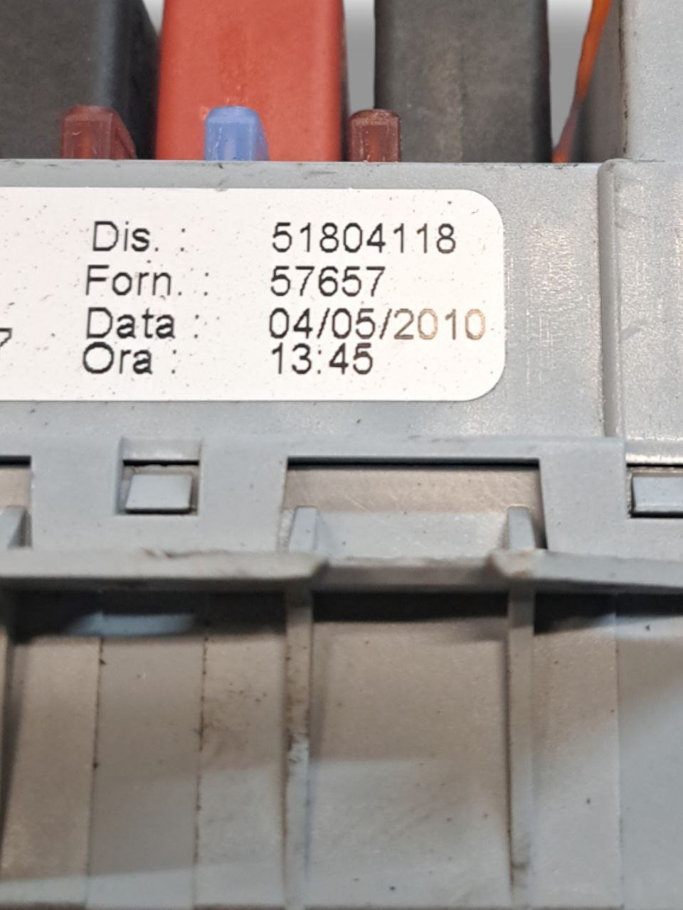 Scatola Fusibili / Centralina Portafusibili Fiat Croma 1.9 Diesel (2007 -2010) COD:51804118