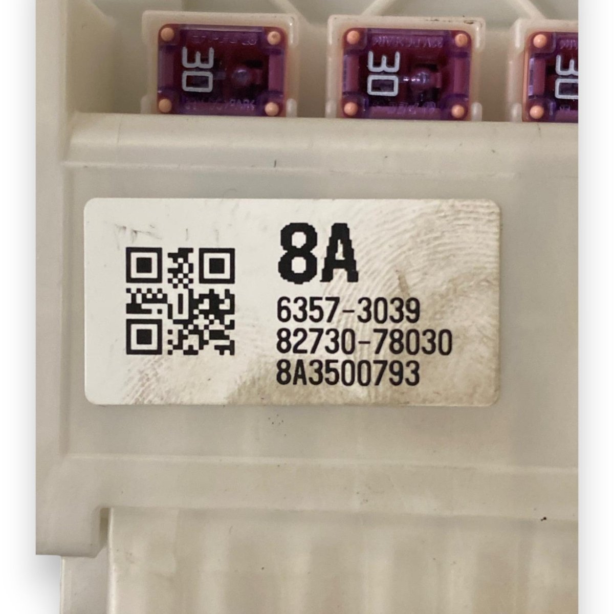 Scatola fusibili Lexus NX II 2.5 Benzina / Hybrid (2021-) Cod: 82730-78030