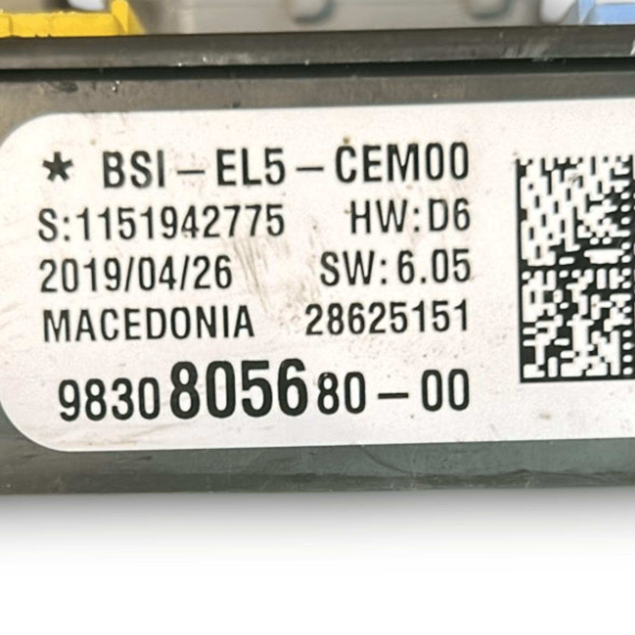 Scatola Fusibili Peugeot 2008 1.5 Diesel (2013 > 2019) cod:9830805680-00
