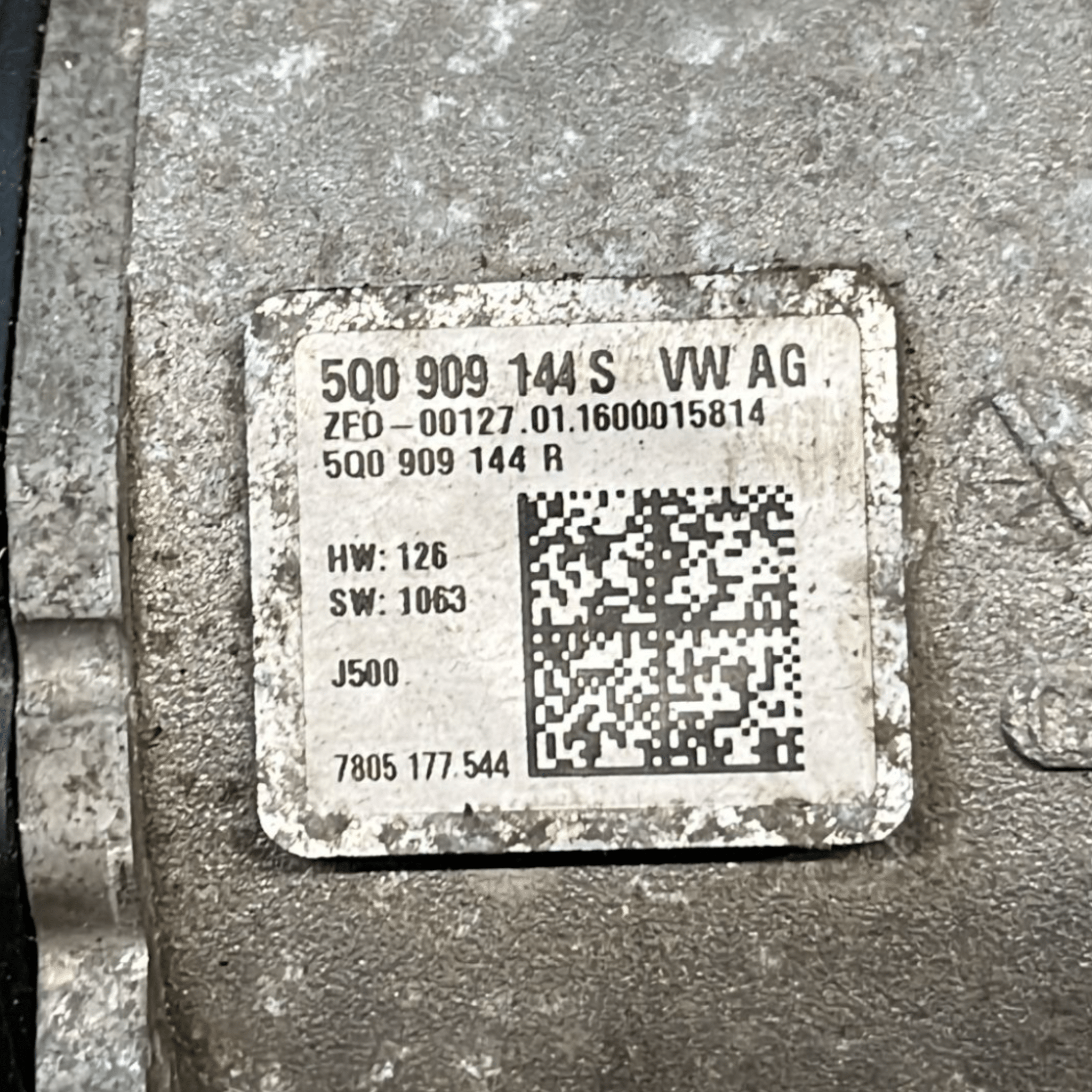 Scatola sterzo / scatola guida Volkswagen Golf VII 1.6 diesel (2012-2019) cod.7805501673