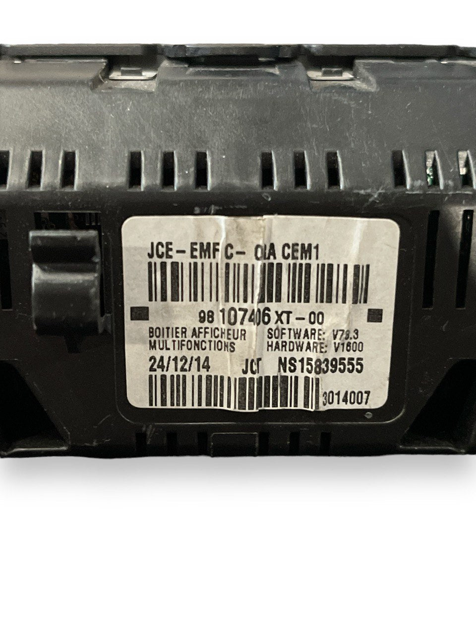Schermo / Display Multifunzione Citroen C3 (2009 - 2016) cod.98107406XT-00