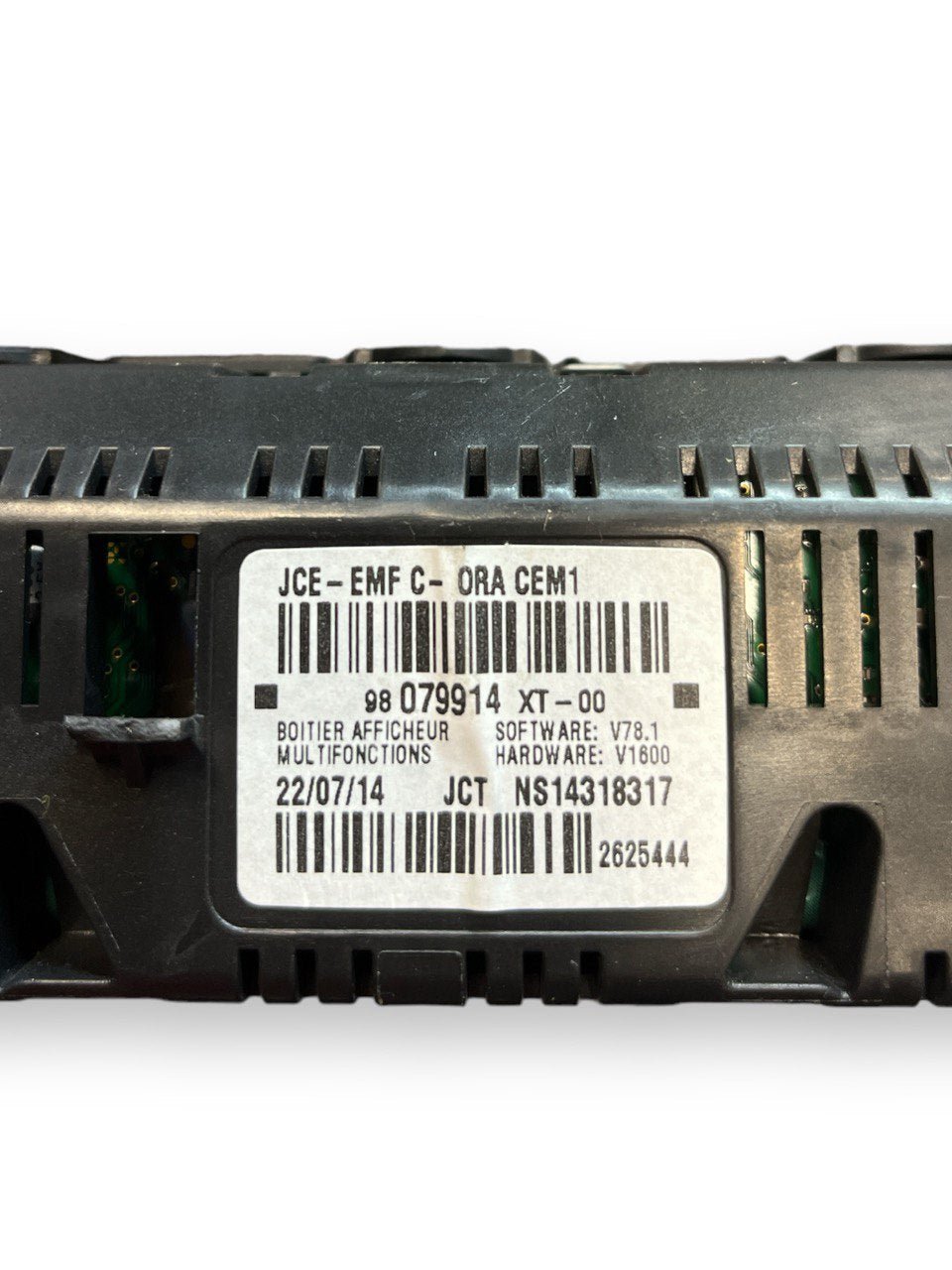 Schermo / Display Multifunzione Citroen C3 (2009 al 2016) cod: 98079914