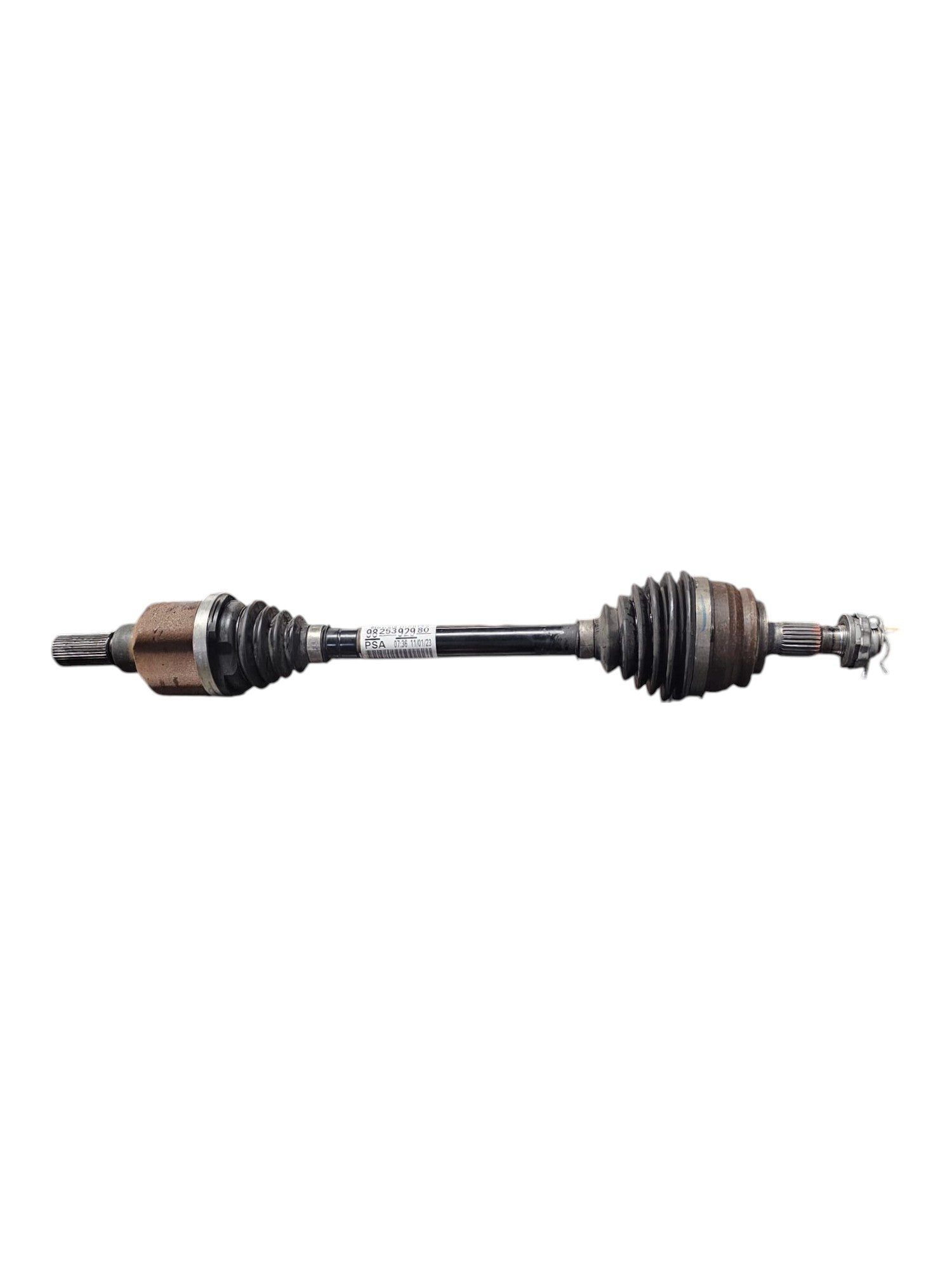 Semiasse Anteriore Sinistro Opel Corsa F 1.2 Benzina Cod:9825392980 (2019->) Cambio Automatico