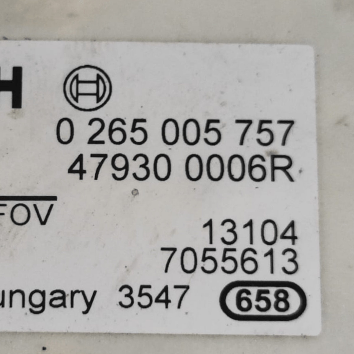 Sensore imbardata / esp nissan qashqai j10 cod: 479300006R (2006-2014)
