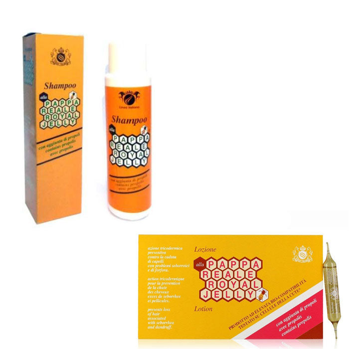 COE KIT SHAMPOO + FIALE12 X 10 ALLA PAPPA REALE - BIBA-RICAMBI