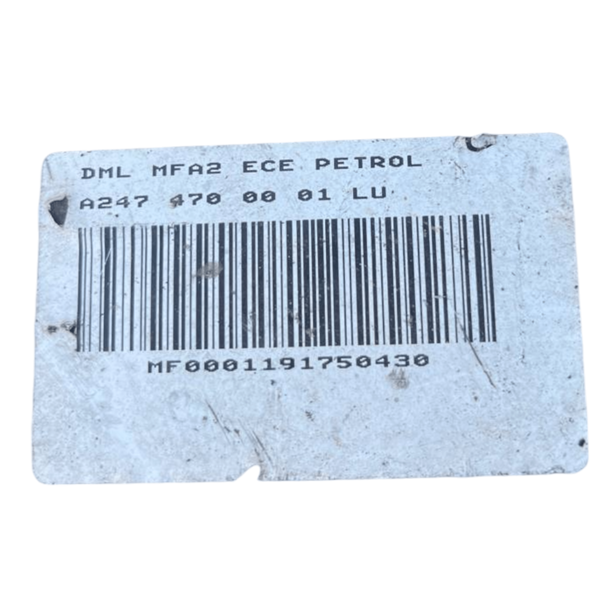 Serbatoio carburante Mercedes-Benz W177 1.3 benzina (2018->) cod.A2474700001