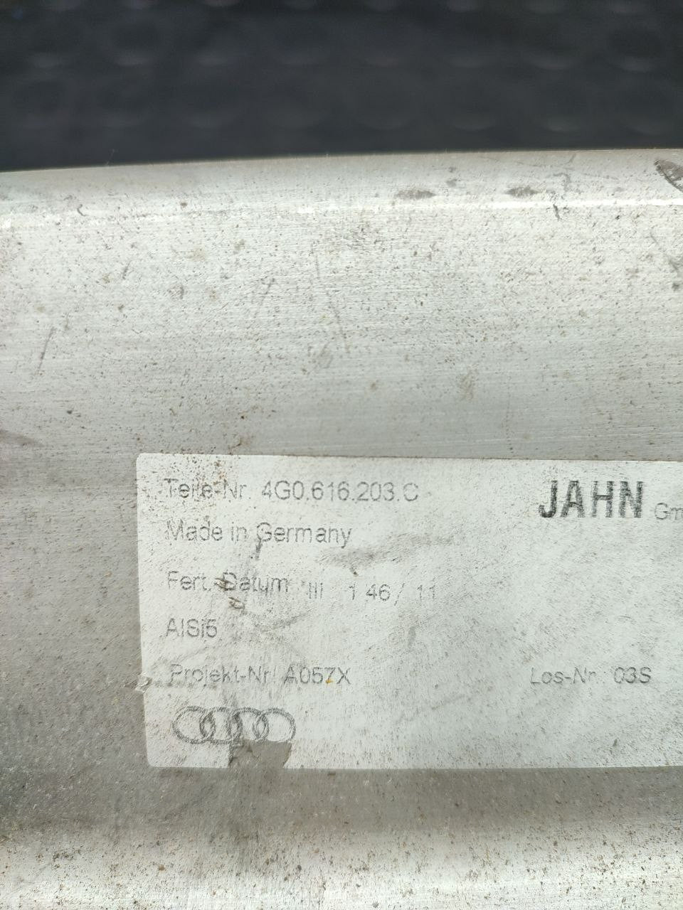Serbatoio sospensioni pneumatiche Audi A7 ( 4g ) cod 4g0616203c