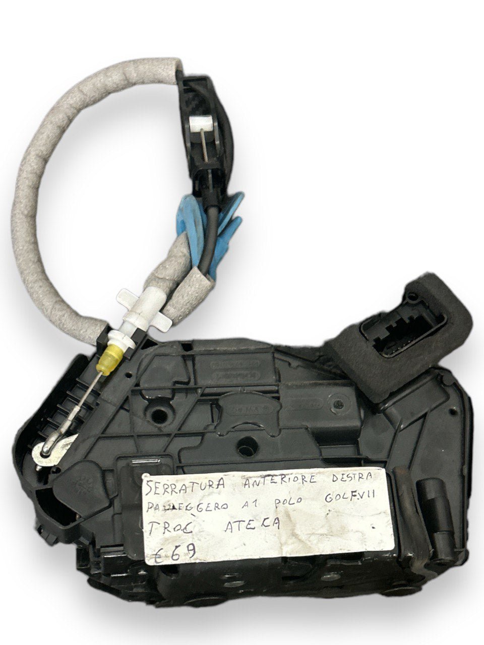 Serratura / Chiusura Portiera / Porta Posteriore Passeggero Destra (DX) Volkswagen Audi A1 / Volkswagen Polo / Volkswagen Golf VII / Volkswagen T-ROC / Seat Ateca (2010 > ) cod.5TB837016A cod.45340180