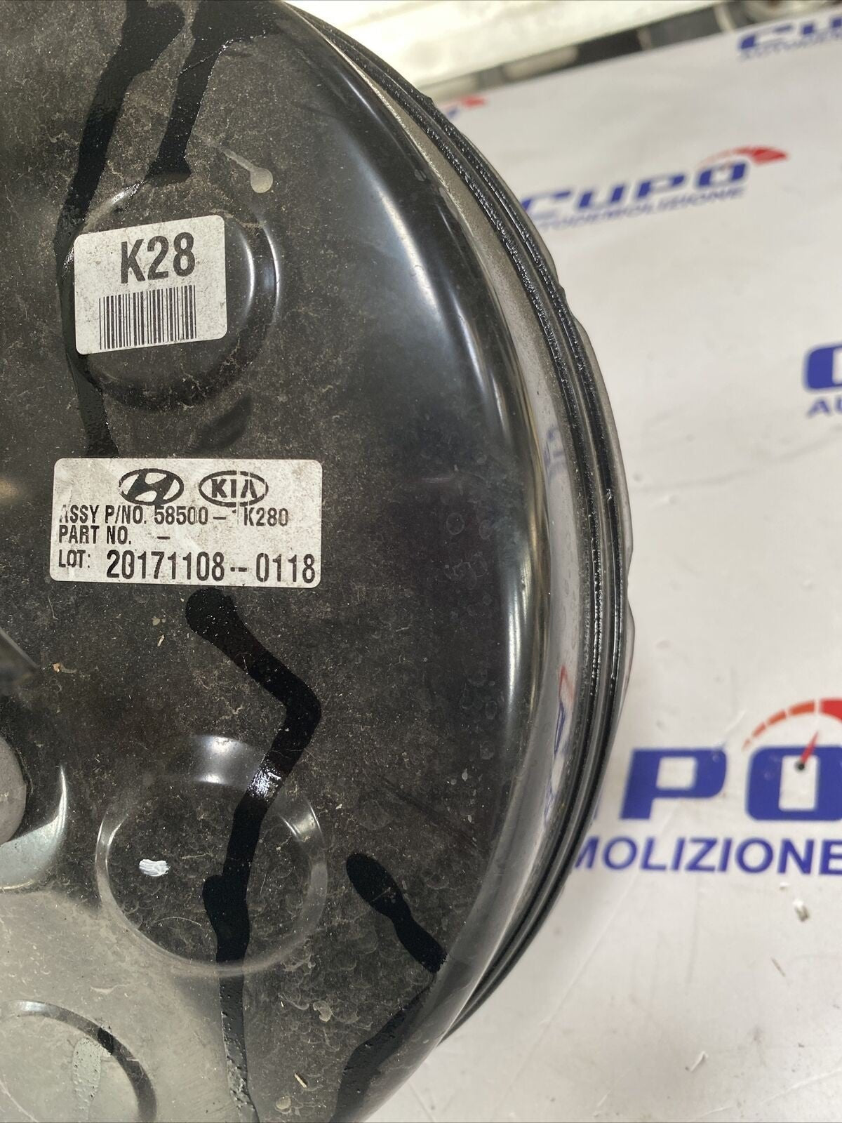 Servo Freno Con Pompa Hyundai Ix 20 Jc Benzina  20171108-0118