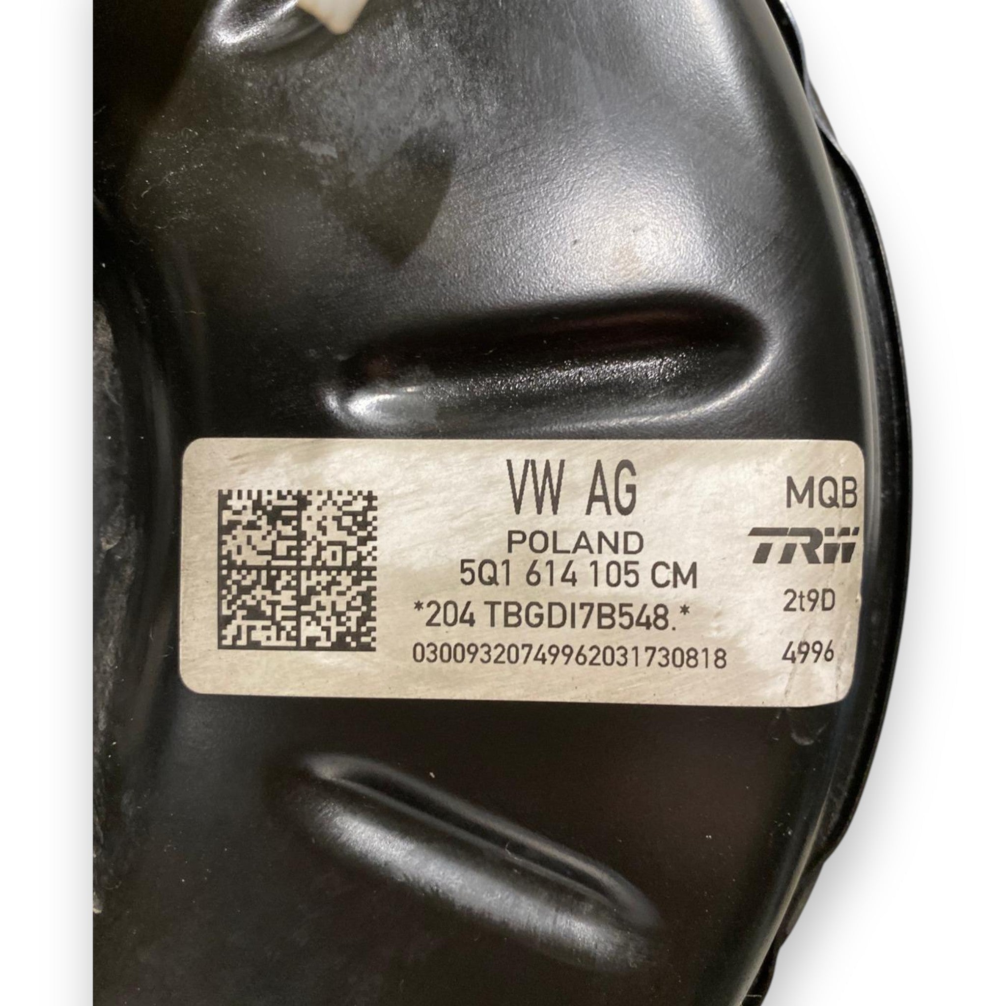 Servofreno Volkswagen Golf VII 2.0 Diesel (2012-2019) Cod: 5Q1614105CM