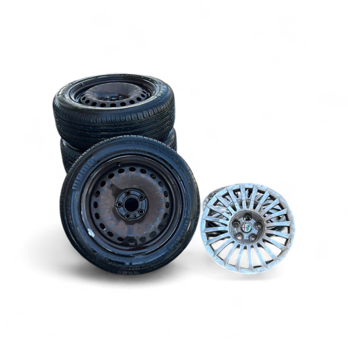Set 4 cerchi in ferro Alfa Romeo Giulietta (5 fori / 205 / 55 r16) (2010 > 2020)
