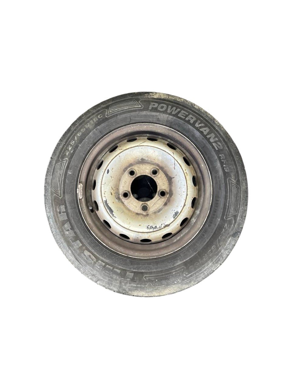 Set 4 cerchi in ferro R16 con gomme grigi Renault Master III (2010->) cod.403000037R 225 / 65 R16C