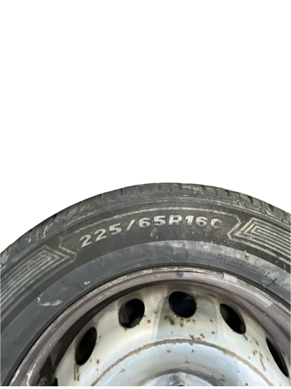 Set 4 cerchi in ferro R16 con gomme grigi Renault Master III (2010->) cod.403000037R 225 / 65 R16C