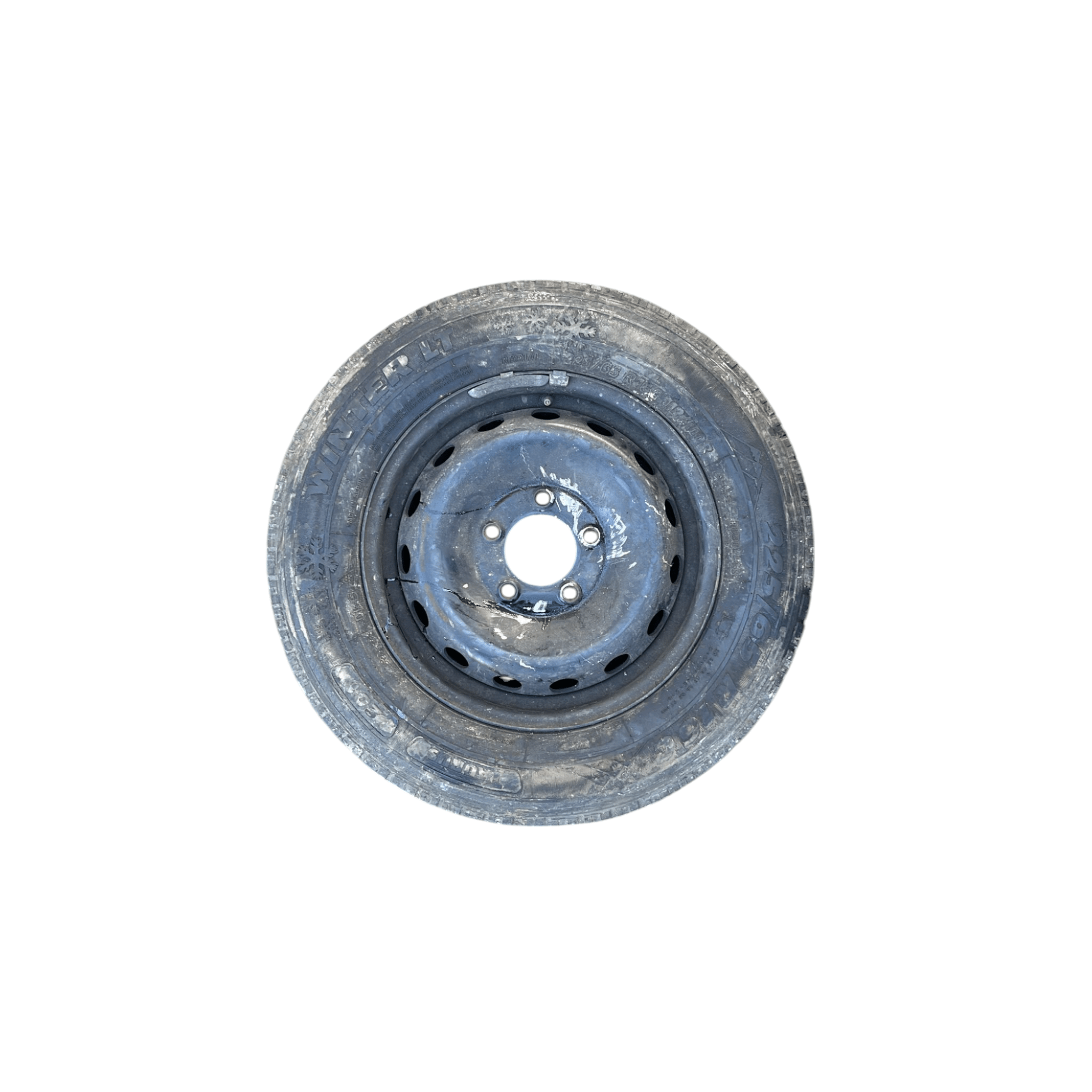 Set 4 cerchi in ferro R16 con gomme grigi Renault Master III (2010->) cod.403000037R 225 / 65 R16C
