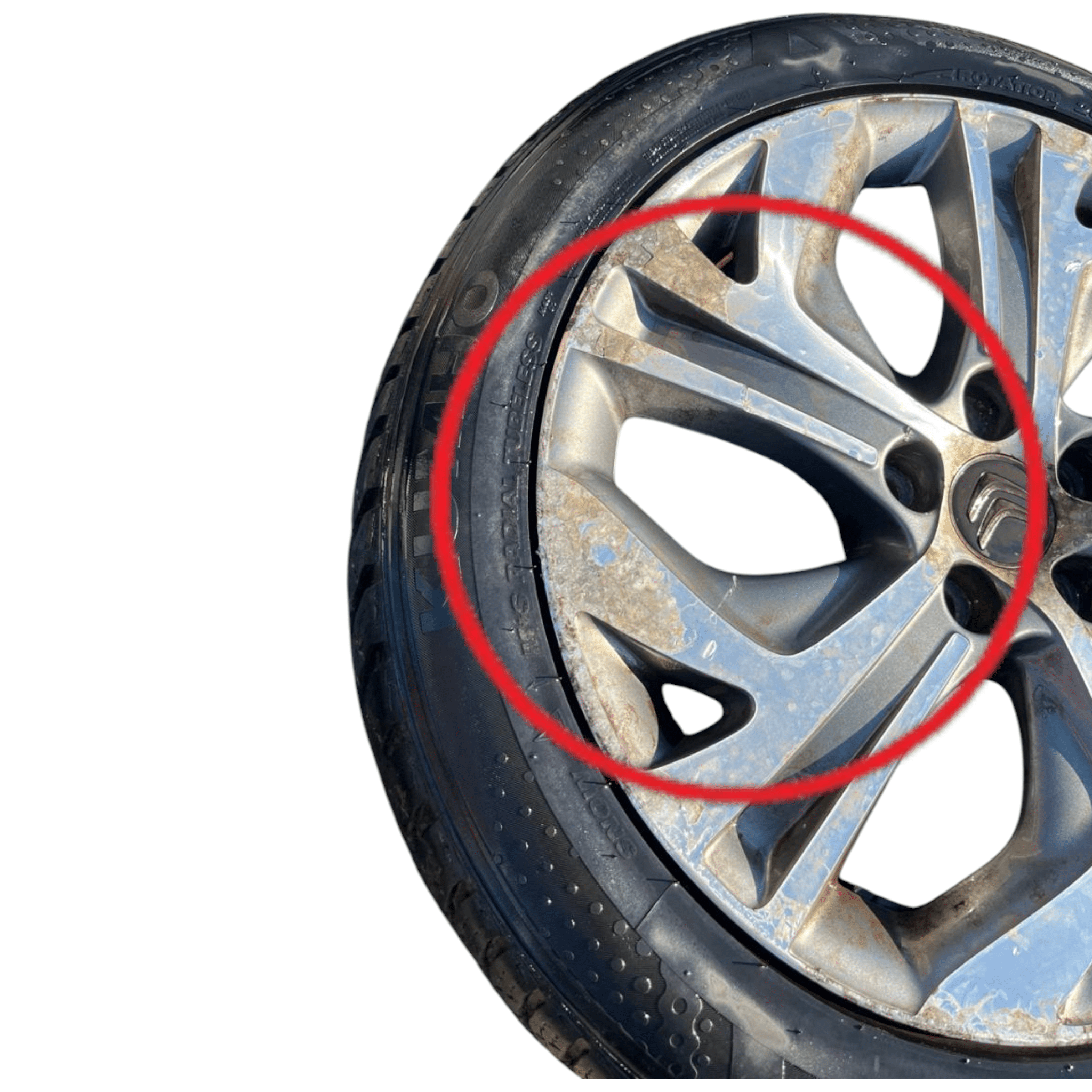 Set 4 cerchi in lega diamantati Citroen C4 Picasso (2013-2022) cod.9677090177 205 / 55 R17